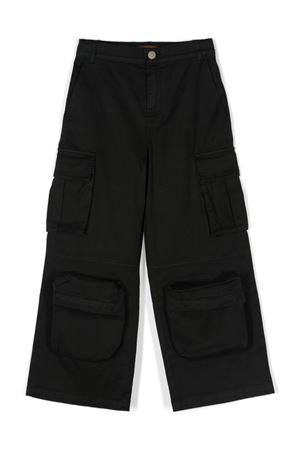 black cotton trousers MISSONI KIDS | MV6Q40G0158930